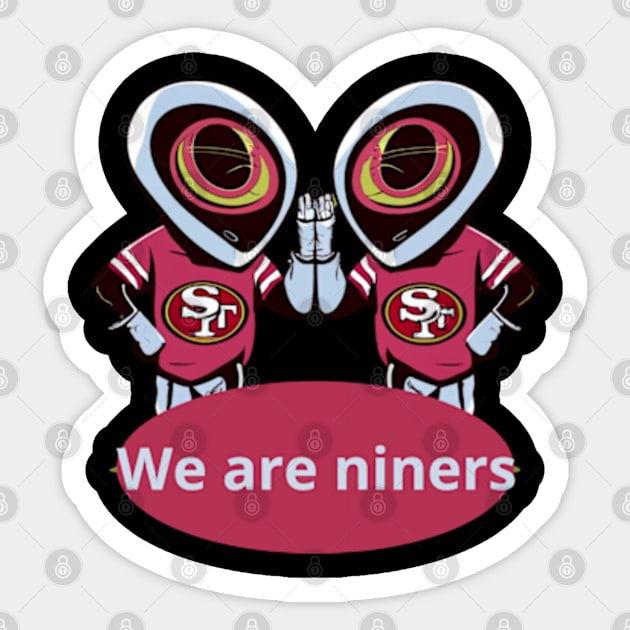 49 ers football,49 ers football funny design Sticker by Nasromaystro